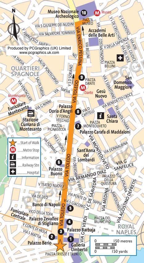 via toledo napoli maps.